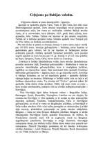 Eseja 'Ceļojums pa Baltijas valstīm', 1.