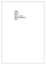 Eseja 'Jāņa Medeņa dzejas analīze', 1.