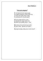 Eseja 'Jāņa Medeņa dzejas analīze', 2.