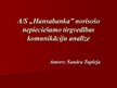 Prezentācija 'A/s "Hansabanka" norisošo nepieciešamo tirgvedības komunikāciju analīze', 1.