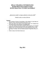 Eseja 'Taktiskie mediji un mediju aktīvisms', 1.