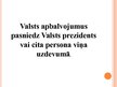 Prezentācija 'Valsts apbalvojumu piešķiršanas kārtība', 6.