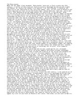 Eseja 'The Renaissance', 1.