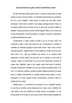 Eseja 'Kā tautasdziesmas palīdzēja izdzīvot dzimtbūšanas laikā?', 1.