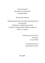 Konspekts 'Mārketings', 1.