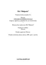 Biznesa plāns 'Biznesa plāns SIA "Maigonis"', 1.