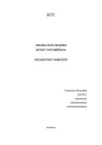 Referāts 'Būvju uzturēšana', 1.