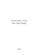 Referāts 'Viljams Šekspīrs', 1.