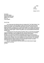 Paraugs 'The Arctic Cruise from Bergen to Tromsø. Formal Letter', 1.