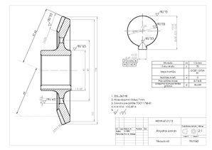 Referāts 'Kursa darbs priekšmetā "Mašīnu elementi"', 5.