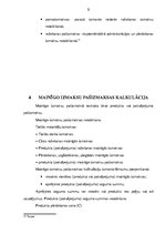 Referāts 'Pašizmaksas kalkulācija. Pašizmaksu kalkulāciju veidi', 9.