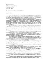 Eseja 'Decrease in Sales of Ground Coffee Caferoma', 1.