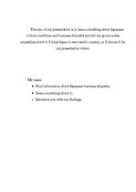 Referāts 'Business Etiquette in Japan', 2.