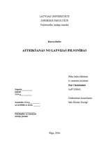 Referāts 'Atteikšanās no Latvijas pilsonības', 1.