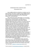 Eseja 'Globalizācijas procesu izpausmes Latvijā. Starptautiskais tūrisms', 1.