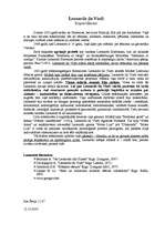 Konspekts 'Leonardo da Vinči', 1.