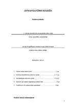 Prakses atskaite 'Prakses atskaite Latvijas Etnogrāfiskajā brīvdabas muzejā', 1.