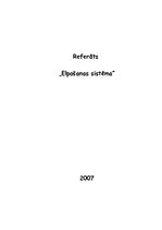 Konspekts 'Elpošanas sistēma', 1.