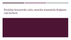Prezentācija 'Priekšējo krustenisko saišu, menisku traumatisks bojājums ceļa locītavā', 1.