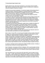 Konspekts 'Thinking Systemology Research work', 3.