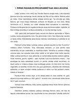 Referāts 'Pirmā pasaules programmētaja Ada Lavleisa', 4.