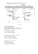 Paraugs 'Statiski noteicama rāmja dimensionēšana un pārvietojumu aprēķins', 4.