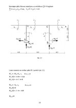 Paraugs 'Statiski noteicama rāmja dimensionēšana un pārvietojumu aprēķins', 10.