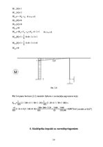 Paraugs 'Statiski noteicama rāmja dimensionēšana un pārvietojumu aprēķins', 14.