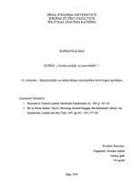 Konspekts 'Starptautiskās un iekšpolitikas mijiedarbība brīvā tirgus apstākļos', 1.