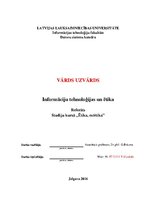 Referāts 'Informāciju tehnoloģijas un ētika', 1.