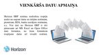 Prezentācija 'Grāmatvedības programma "Horizon"', 10.