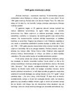 Eseja '1905.gada revolūcija Latvijā', 1.