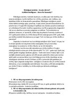 Eseja 'Mākslīgais intelekts - drauds cilvēcei', 1.