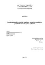 Referāts 'Nodrošinātā kreditora tiesības prasījuma apmierināšanas kārtība parādnieka maksā', 1.