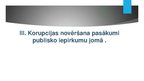 Prezentācija 'Korupcija publiskajos valsts iepirkumos', 25.