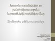 Prezentācija 'Jauniešu socializācijas un pašvērtējuma aspekti komunikācijā sociālajos tīkos (z', 1.