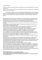 Paraugs 'Philosophical Dialogue', 1.