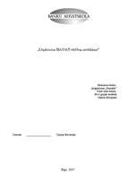 Konspekts 'Uzņēmuma SIA "UAT" vērtības noteikšana', 1.