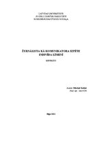 Referāts 'Žurnālista kā komunikatora izpēte indivīda līmenī', 1.