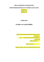 Referāts 'Kvalitāte un sociālā atbildība', 1.