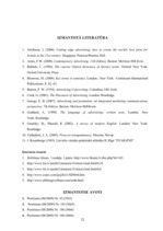 Referāts 'Īpašības vārdu un apstākļa vārdu lietojums drukātajās reklāmās igauņu valodā', 22.