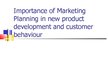 Prezentācija 'Importance of Marketing Planning', 1.