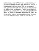 Eseja 'Can International Tourism Promotes Understanding Between Nations?', 1.