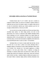 Eseja 'Laikmetīgās mākslas uztveršana', 1.