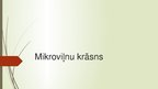 Prezentācija 'Mikroviļņu krāsns', 1.
