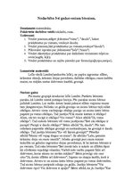 Konspekts 'Integrētā nodarbība 3-4 gadus veciem bērniem', 1.