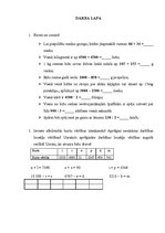Konspekts 'Patstāvīgais darbs matemātikas metodikā sākumskolā', 7.