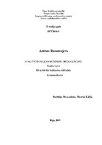 Konspekts 'Kvalitāte un LEAN mūsdienu organizācijās', 1.