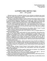 Konspekts 'Latviešu lielā revolūcija 1905.-1907.gadā', 1.