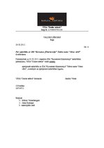 Paraugs 'Lietvedības dokumenta paraugs: lēmums', 1.